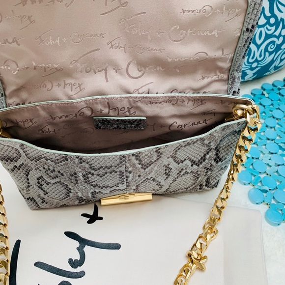 Foley+Corrina Ziggy Crossbody in Misty Viper - Picture 5 of 8